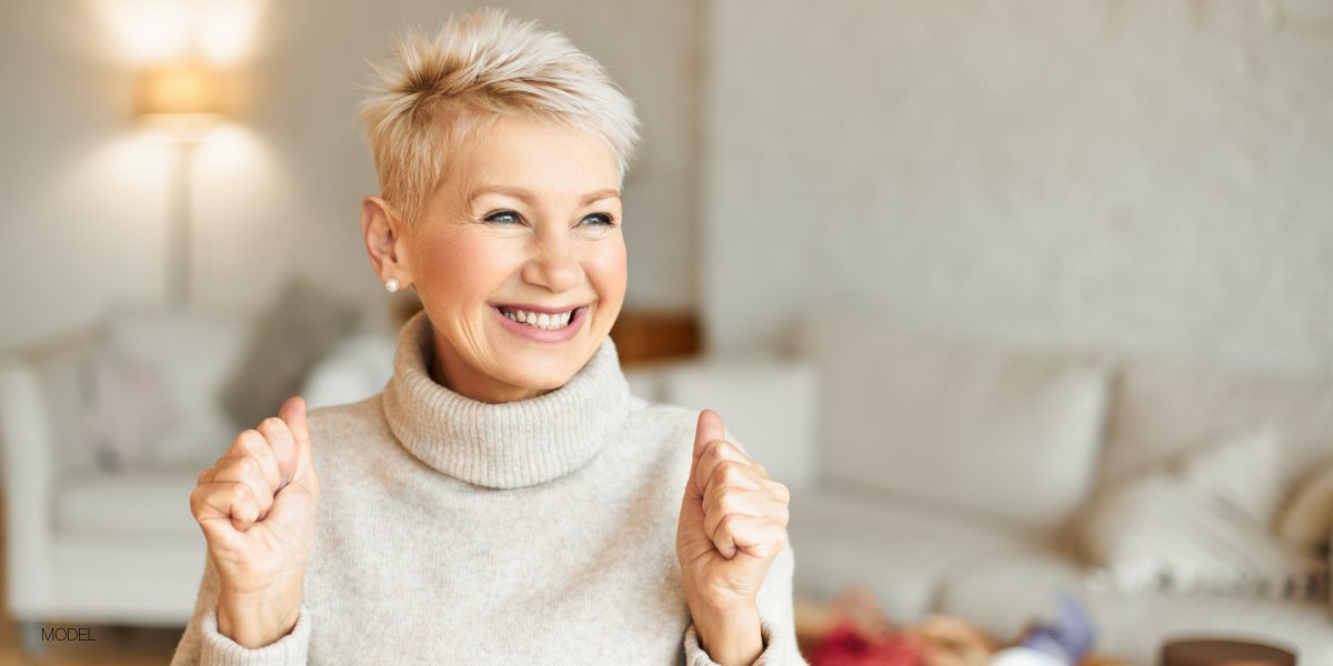 Female model for Dental Implants